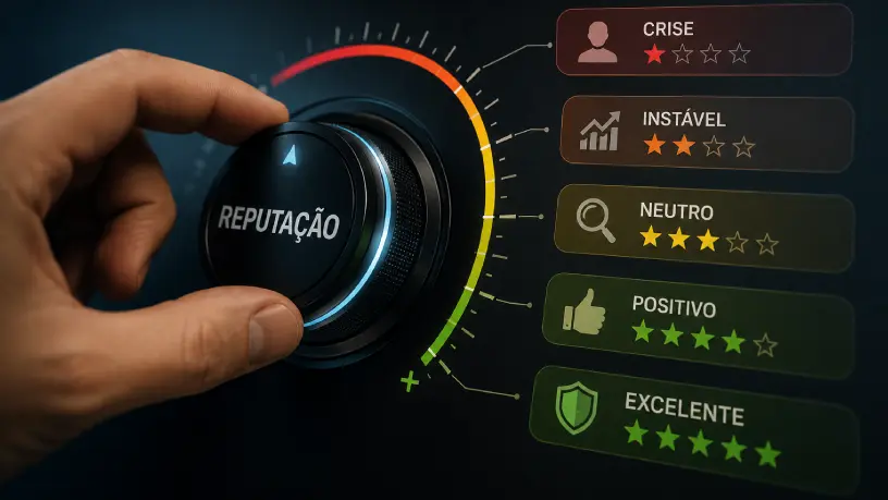 imagem Como estruturamos a gestão de reputação de marcas