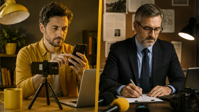 Imagem realista de uma reunião corporativa, com dois homens e três mulheres, sobre gestão de crise na era digital, com os executivos sentados analisando indicadores e estratégias em uma sala de reuniões, reforçando planejamento, prevenção e tomada de decisão empresarial.