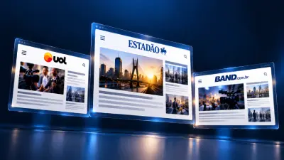Capa do artigo: Portais de notícias na construção de reputação